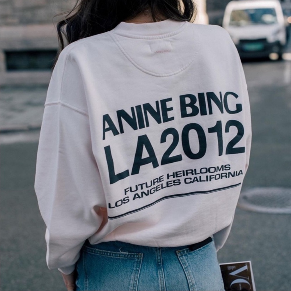 Anine Bing Jaci sweatshirt bing La